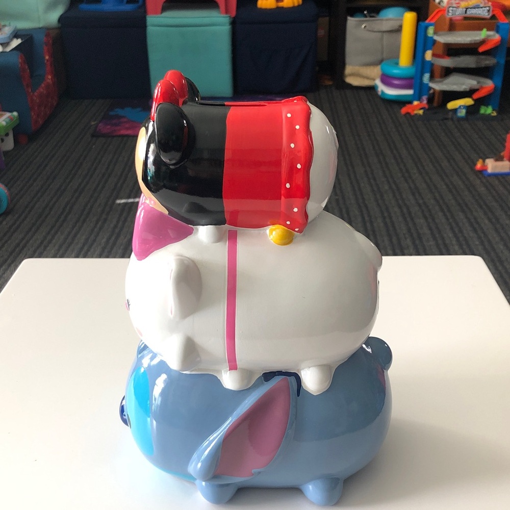 Disney Tsum Tsum Minnie, Marie & Stitch Bank - Picture 2 of 6
